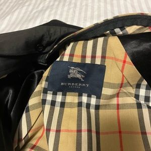 Vintage Wool lining Burberrys  Belted Trench coat Made in USA